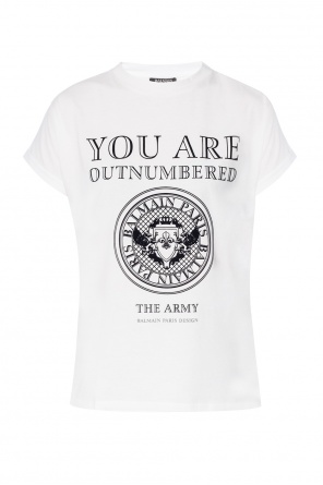 Round neck t-shirt, zdjęcie 1 Round neck t-shirt od Balmain